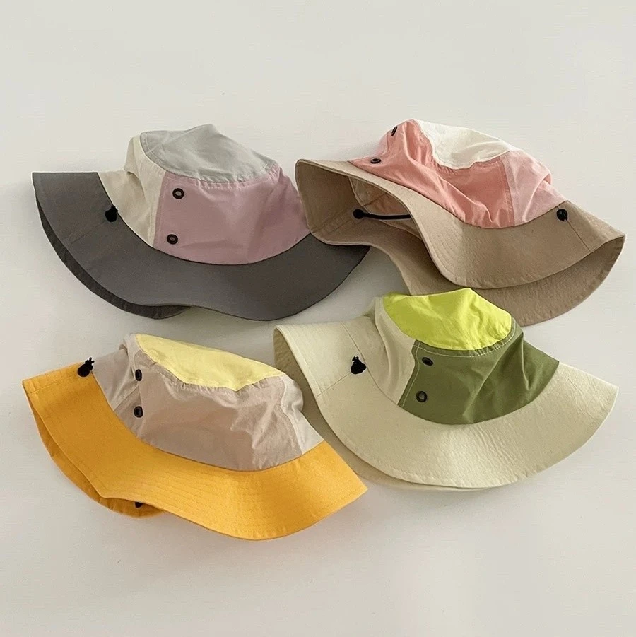 Colorblock vödör kalap